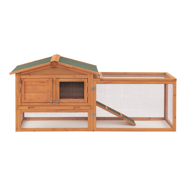 Archie & Oscar Norfork Weather Resistant Rabbit Hutch Wayfair.co.uk